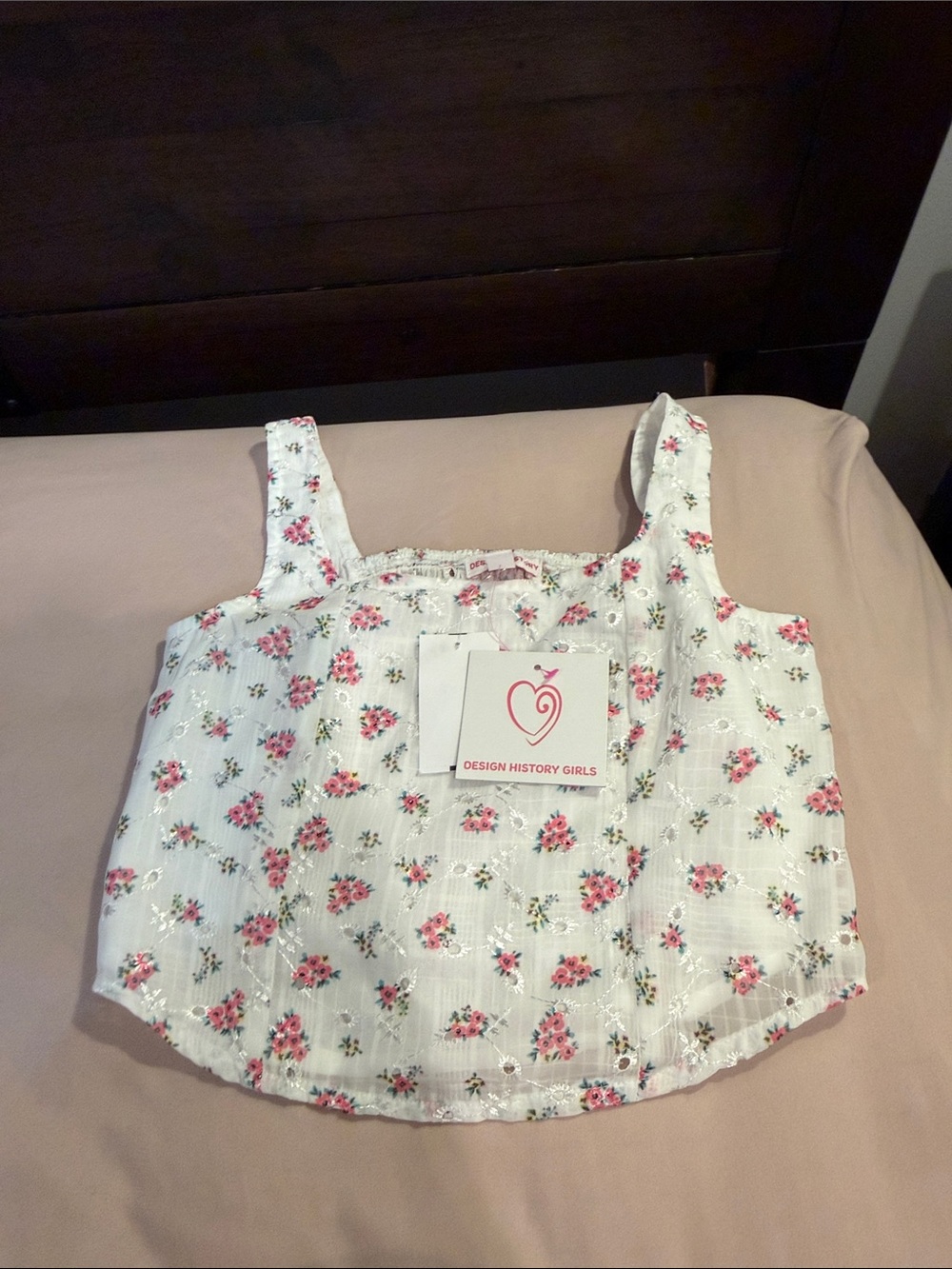 Kids Floral Tank Top
